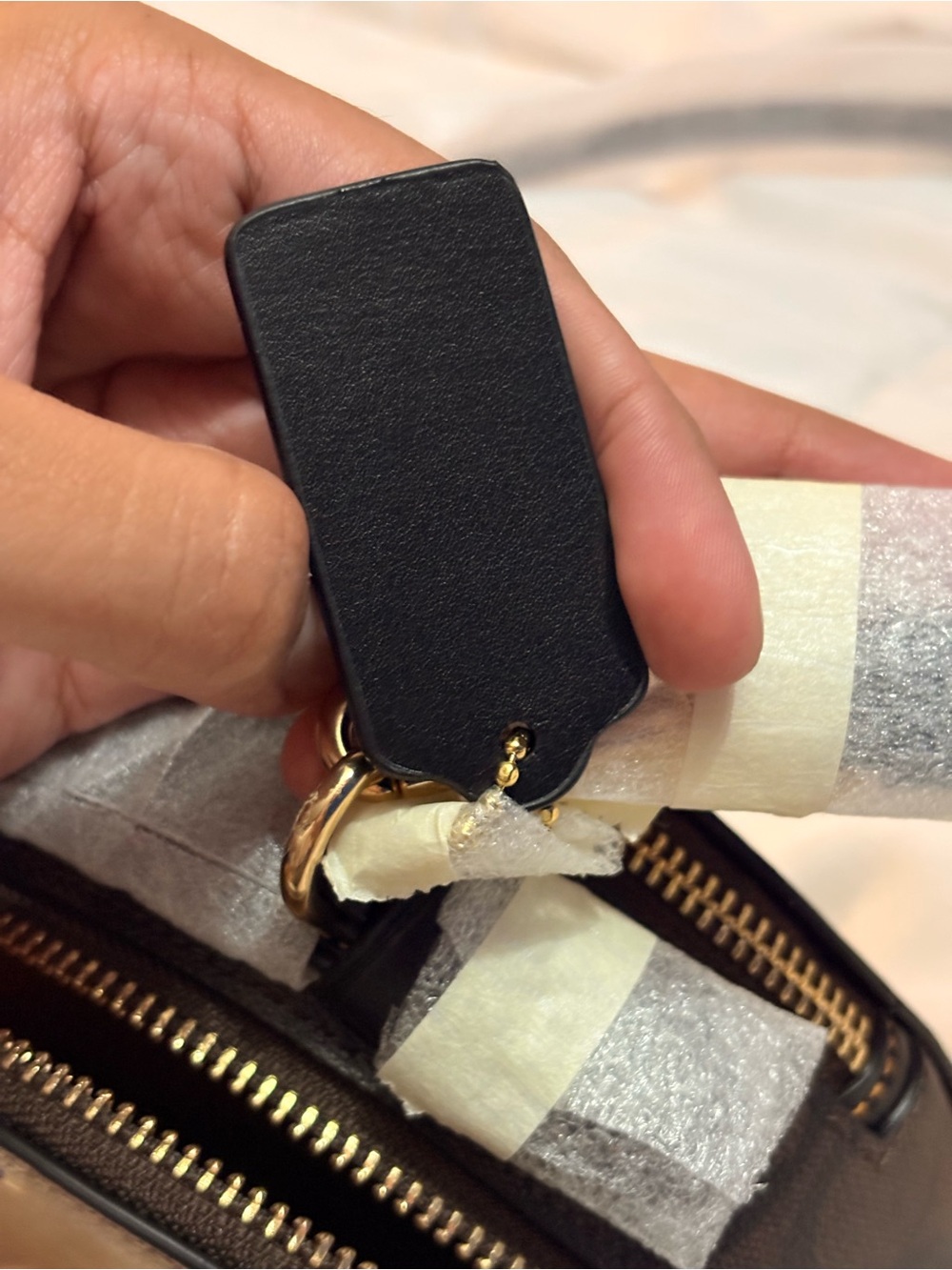 Coach Crossbody Bag Signature Canvas - Picture 9 of 14